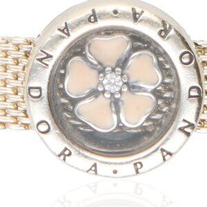 Pandora Reflexions  flower clip charm capsule